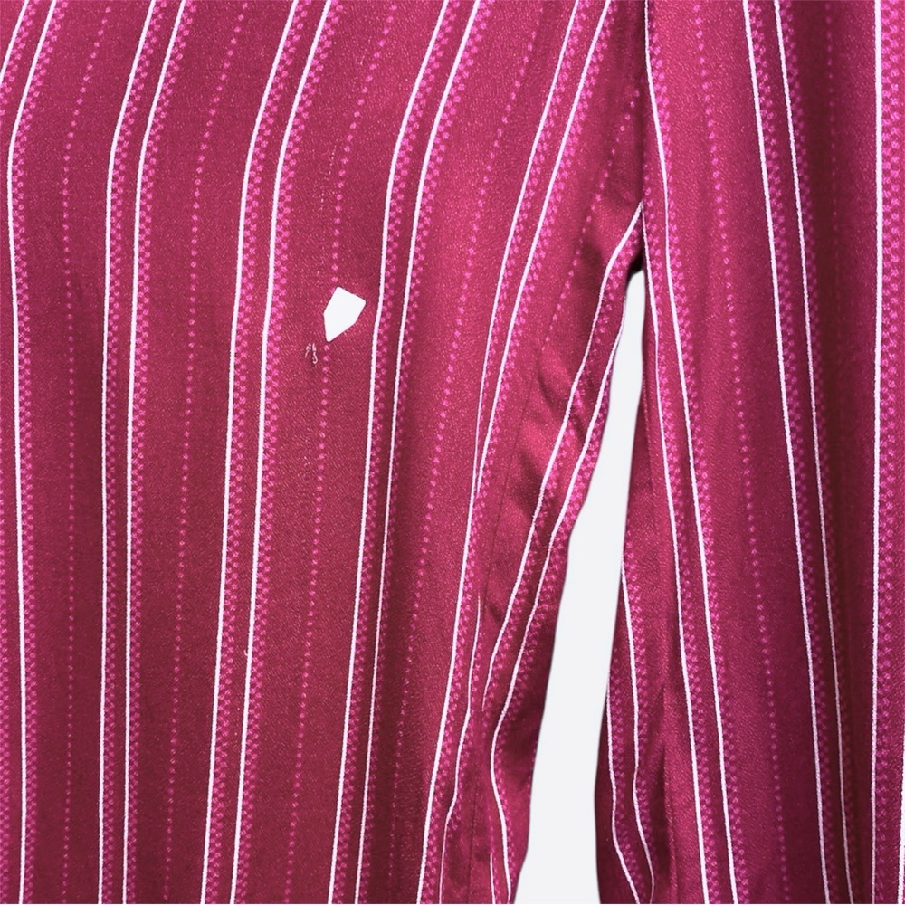 JACK by BB DAKOTA NWT It Takes All Stripes Wide Leg Jumpsuit - Red - Size L - Picture 5 of 6